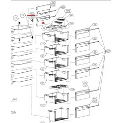 BEKO sügavkülmiku luuk 5906370900