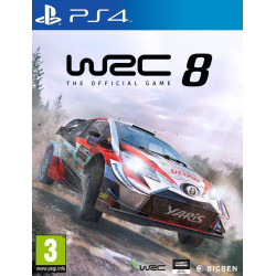 PS4 mäng WRC 8