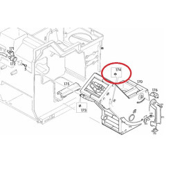 Espresso o-rõngas Nivona/ BOSCH/ Siemens 0053961 kohvipressi surveotsikule