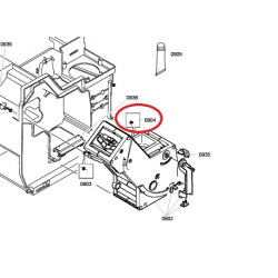 Espresso o-rõngas Nivona/ BOSCH/ Siemens 0053961 kohvipressi surveotsikule