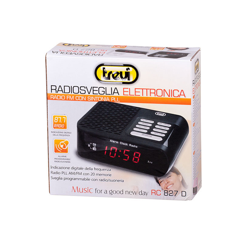 Kellraadio TREVI, RC-827, VALGE
