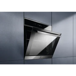 Интегрируемый духовой шкаф Electrolux / объём: 72 л (пиролитическая очистка), EOE7P31X
