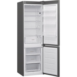 Холодильник Whirlpool, 372 л, высота 202 см, серый, W5911EOX1