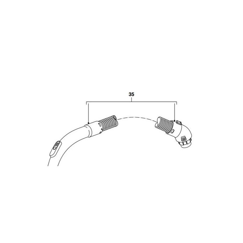 Tolmuimeja voolik Philips 432200900751