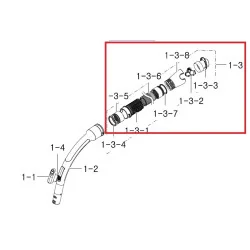 Tolmuimeja voolik Samsung DJ97-00918B