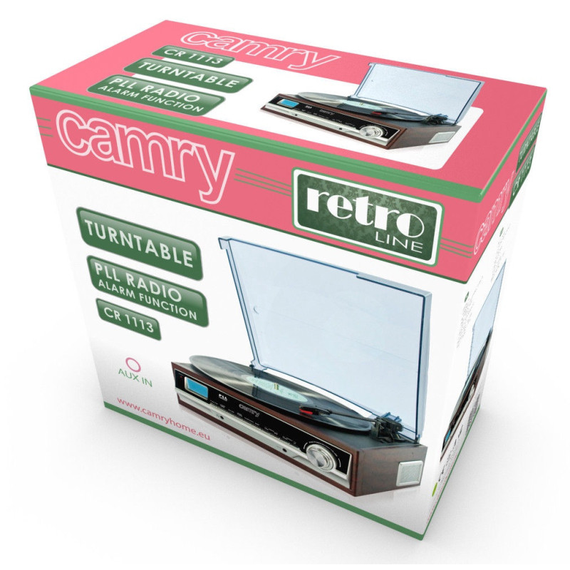 Проигрыватель для виниловых пластинок CAMRY CR1113