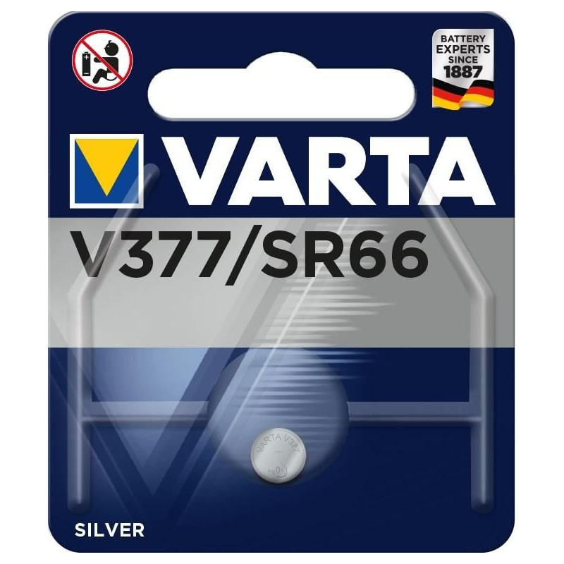 Patarei V377/ SR66/ SR626 VARTA 1,55V