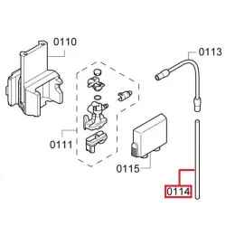 Bosch/ Siemens espresso piimavahustaja toru piimapaaki, 12011773