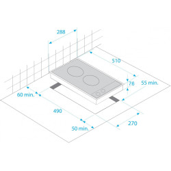 Induktsioonplaat Beko HDMI32400DT