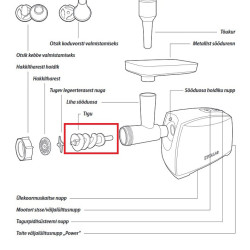 Шнек в сборе STOLLAR BMG800