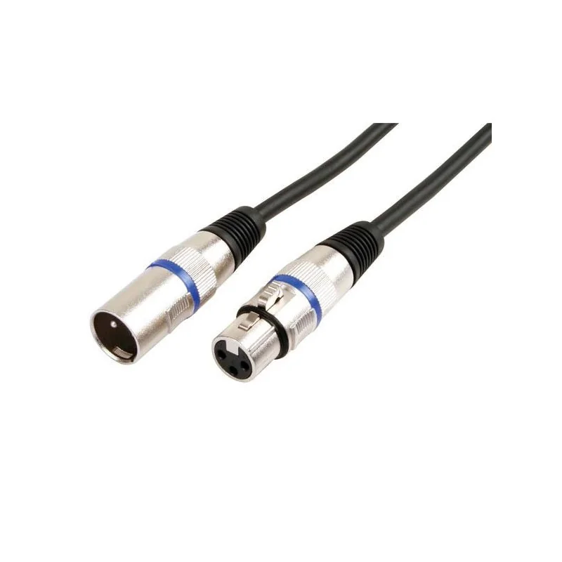 XLR kaabel, XLR pistik - XLR pesa 6,0m/ PAC122, professionaalne