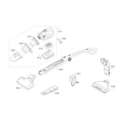 BOSCH varstolmuimeja toiteadapter 00625668 BBHMOVE