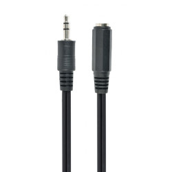 Удлинительный аудио стерео кабель, вилка-гнездо 3.5 мм, 3 м CCA-423-3M, GEMB