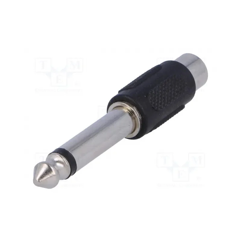 Аудиопереходник 6,35 мм моно/ RCA гнезда