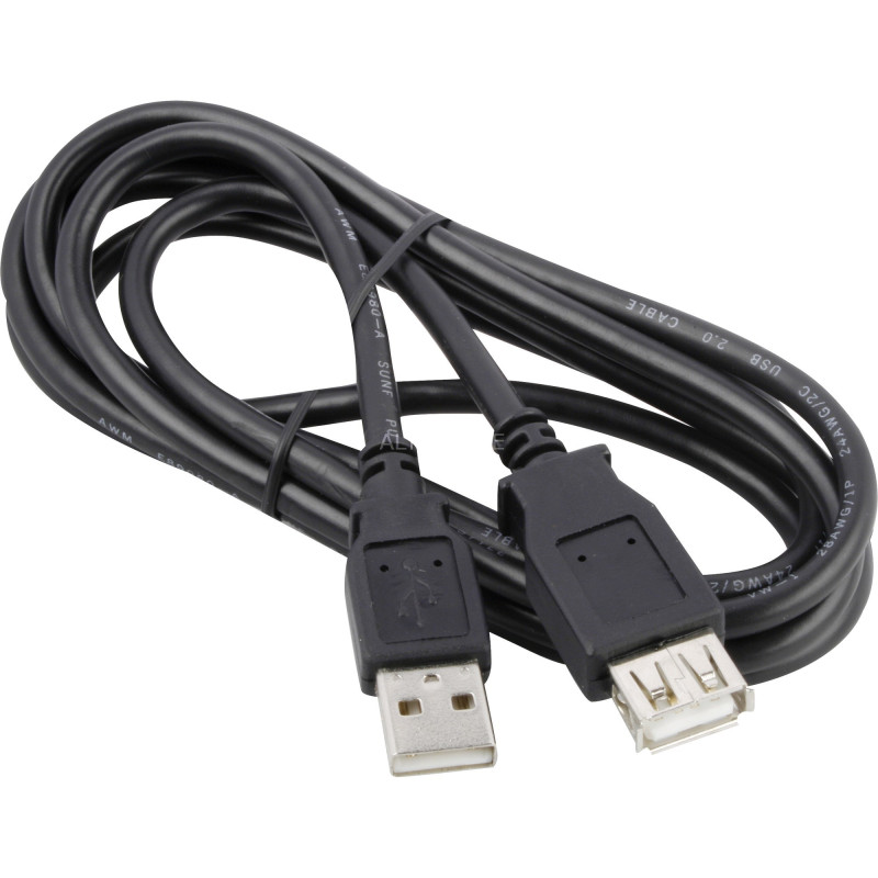 Juhe Hama USB pesa/ USB pistik 1,8m 68903