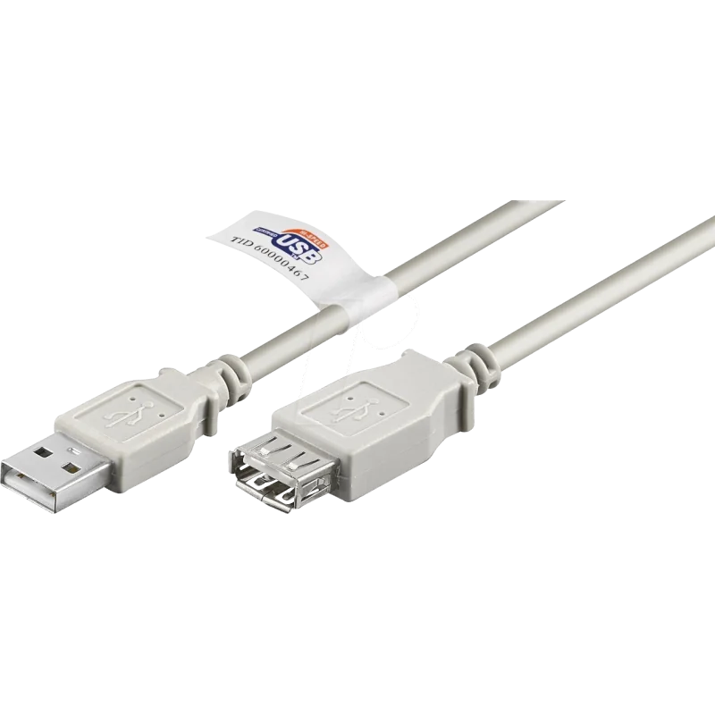 Juhe Hama USB pesa/ USB pistik 1,8m 68914