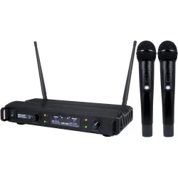 2-канальная беспроводная микрофонная система Vellemann MICW81