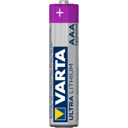 Patarei VARTA AAA, Liitium 4-pakk