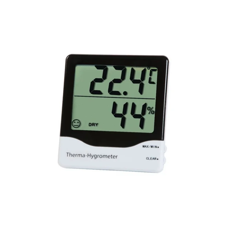 Termo- ja hügromeeter suurte numbritega