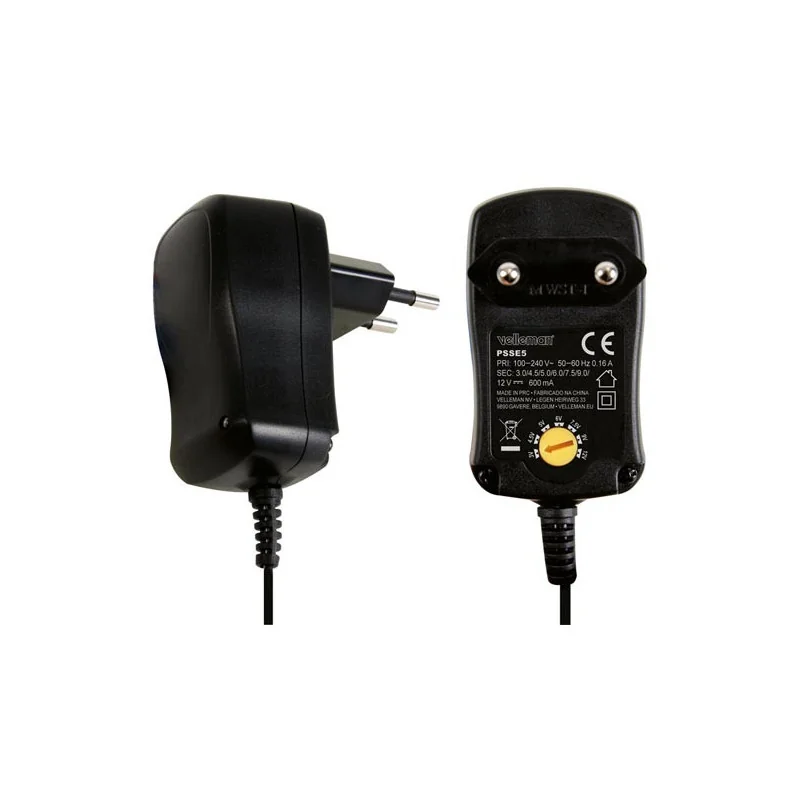 Toiteplokk 3 - 12V, 0,6A (7W)/ PSSE5