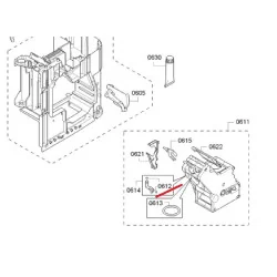 Уплотнитель штуцера Bosch/ Siemens 00636489, H332650