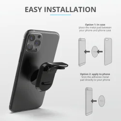 Автомобильный держатель для телефона с магнитом, TRUST 23713