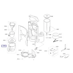 BOSCH kohvimasina klaaskann TKA6048