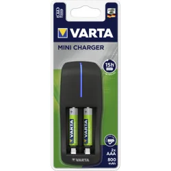 Зарядное устройство Varta Mini + 2xAAA 800mAh