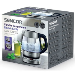 Электрический чайник с регулировкой температуры Sencor SWK1080SS