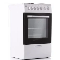 Электрическая плита, Beko (50 см), FSS56000GW Электрическая плита, Beko (50 см), FSS56000GW