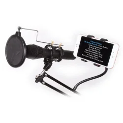 Стойка для микрофона + держатель для телефона Vellemann HQMS10010