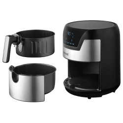 Kuumaõhufritüür Concept FR3500, roostevaba-must, (3,5 L)