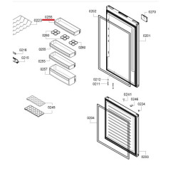 Балкон двери для холодильника Bosch, Siemens, 11002547