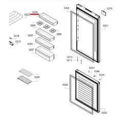 Балкон двери для холодильника Bosch, Siemens, 11002547