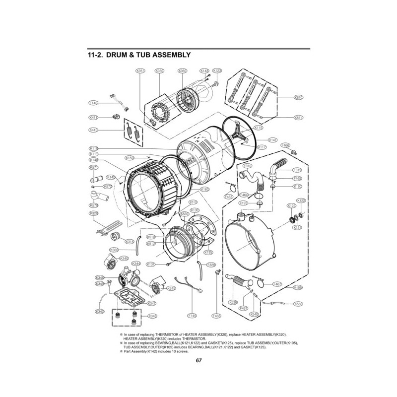 Подшипник для стиральной машины 6306-2RZ originaal 4280EN4001C