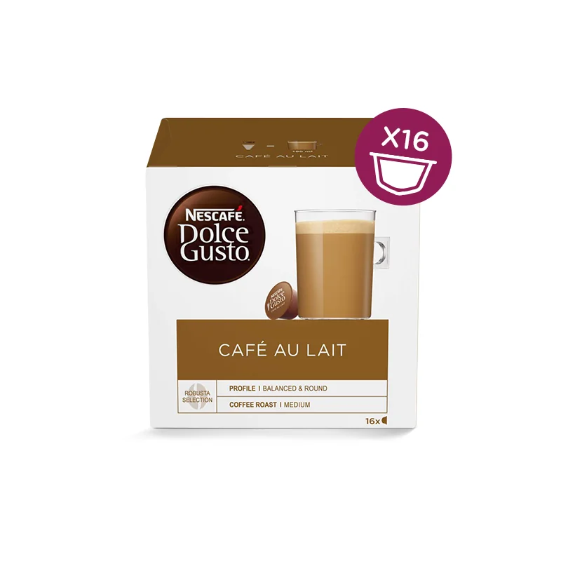 Кофейные капсулы Nescafe Dolce Gusto Café Au Lait