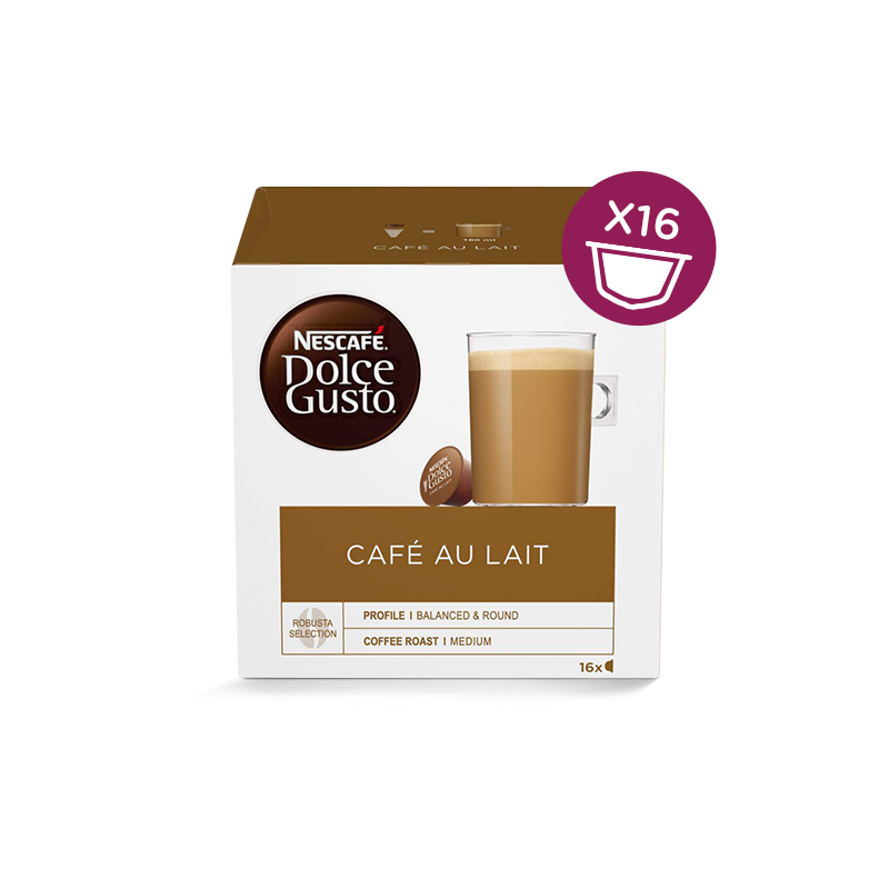 Kohvikapslid Nescafe Dolce Gusto Café Au Lait, Nestle