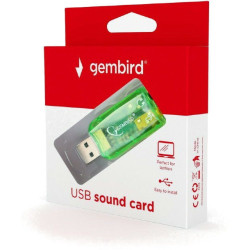 Внешняя USB звуковая карта Gembird