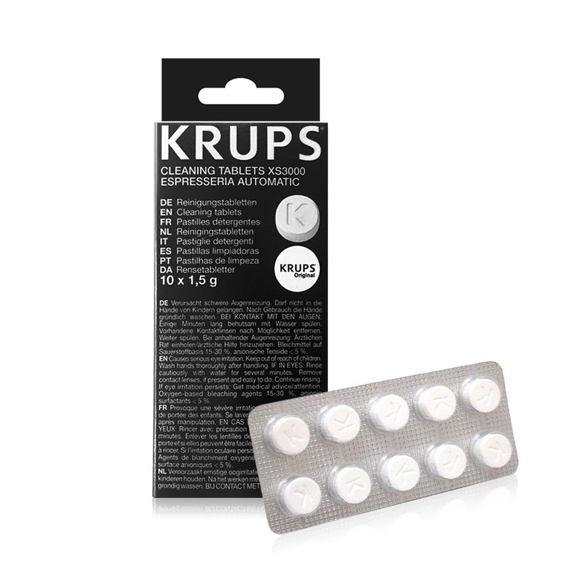 Чистящие таблетки Krups, 10 шт. XS300010