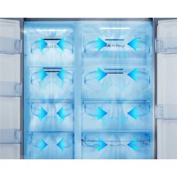 SBS-холодильник Hisense (179 см), RS677N4BFE