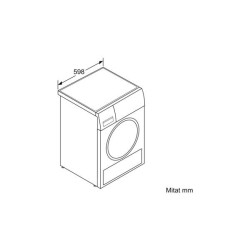 Сушильная машина Bosch, 9 кг, глубина 61,3 см, Series 6, WTU8769SSN