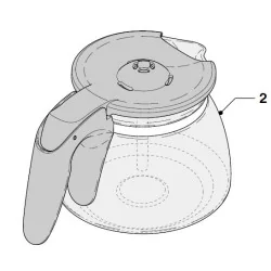 Контейнер для кофеварки (кофемашины) BOSCH11017293
