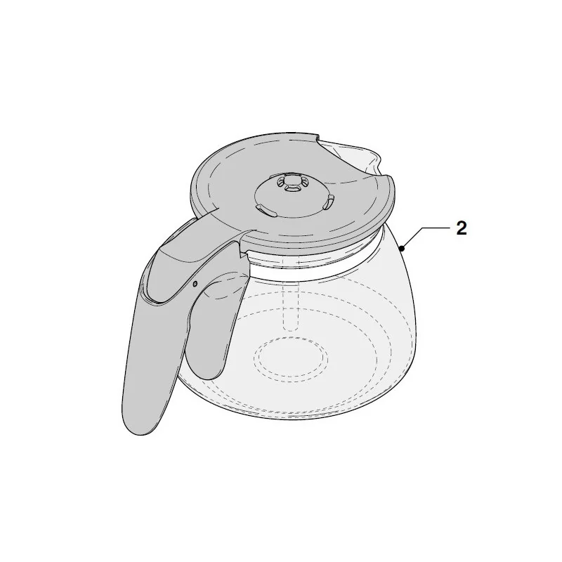 Колба для кофеварки Philips, HD74