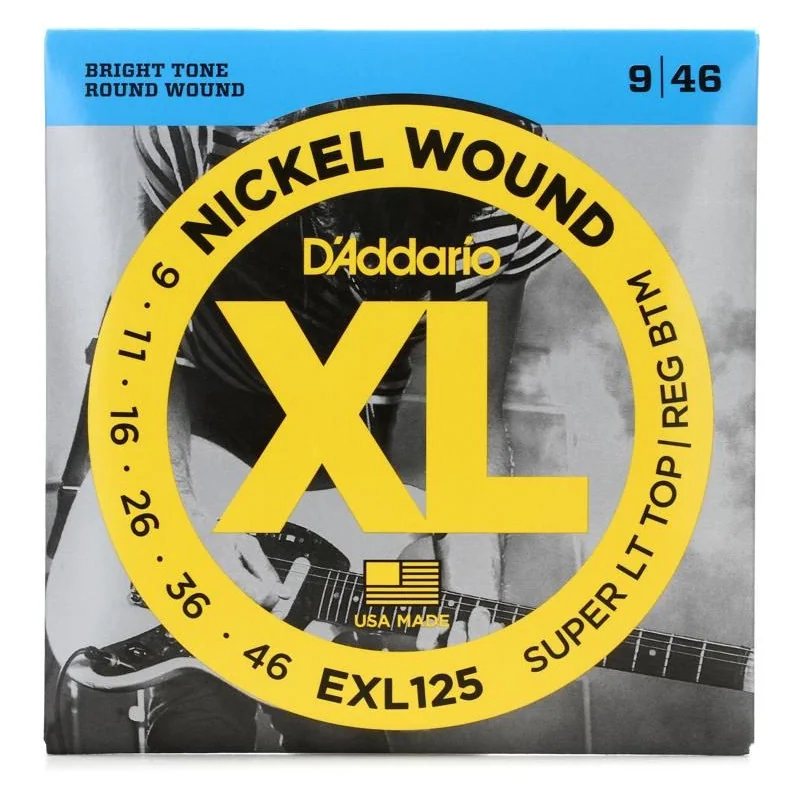 Kitarrikeeled DAddario EXL125