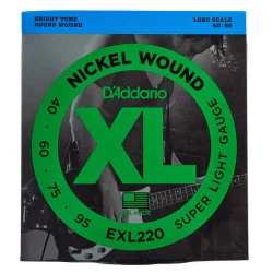 Kitarrikeeled DAddario EXL220