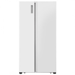 SBS-külmik Hisense, NoFrost, 519 L, kõrgus 179 cm, valge, RS677N4AWF