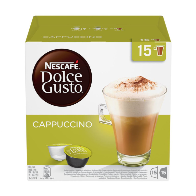 Kohvikapslid Nescafe Dolce Gusto Cappuccino Nestle 30tk