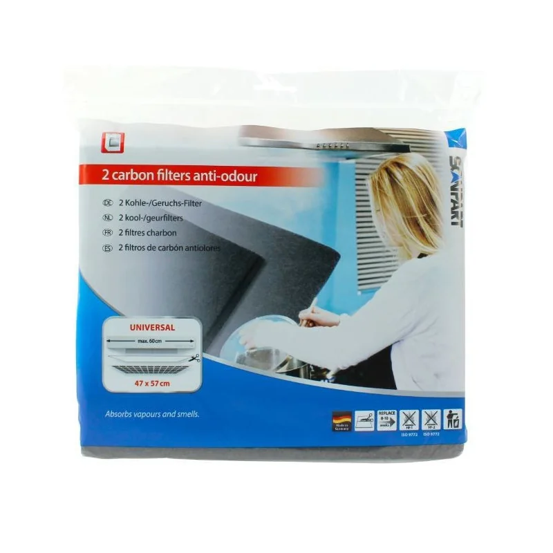 Õhupuhastaja universaalsed söefiltermatid 2tk Scanpart 1530050001