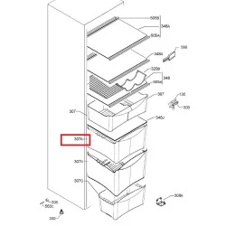 Ящик холод.камеры для холодильников Electrolux 8079145010 Ящик холод.камеры для холодильников Electrolux 8079145010