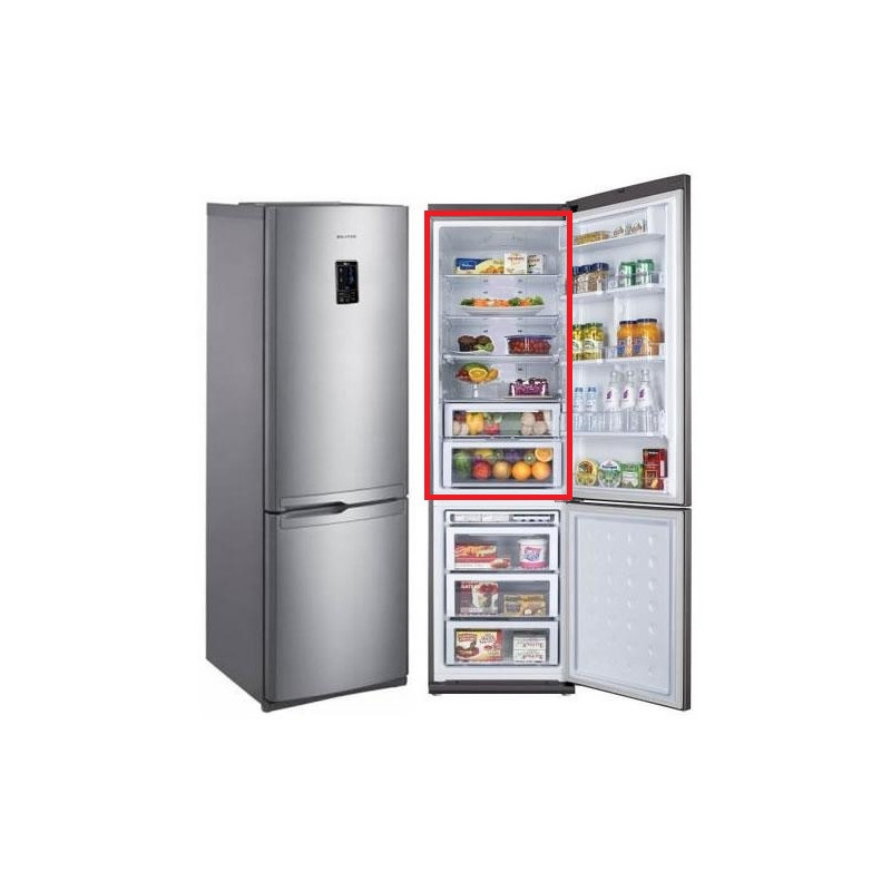 Уплотнитель двери (резина) холодильной камеры Samsung, DA97-16058G